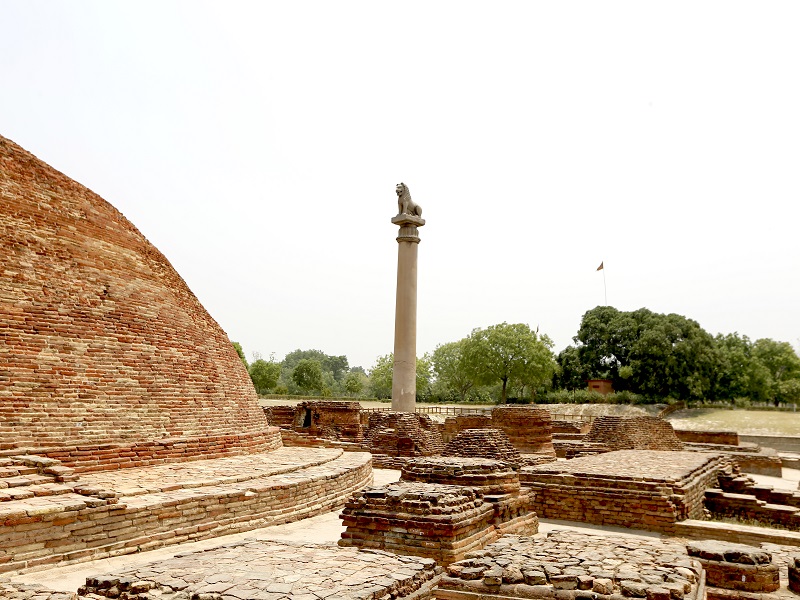 Ashoka pillar, Ashoka Stambh, Vaishali Tour